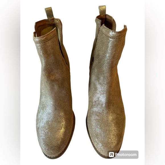Diba Later on metallic leather bootie size 10 - Picture 3 of 5
